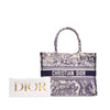 Dior Medium Canvas Embroidered Dioriviera Toile De Jouy Book Tote Secondhand
