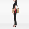 Gucci Medium Canvas Web Rania Top Handle Bag Secondhand
