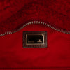 Fendi Embroidered Canvas Squirrel Satchel Secondhand