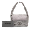 Balenciaga Small Rhinestone Embellished Calfskin Monaco Sling Shoulder Bag Secondhand