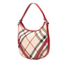 Burberry Supernova Check Coated Canvas Larkin Hobo Secondhand
