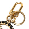 Louis Vuitton Gold Plated Lambskin and Enamel Very Bag Charm and Key Holder Secondhand