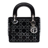 Secondhand Dior Mini Velvet Cannage Strass Embellished Lady Dior