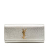 Saint Laurent Metallic Calfskin Cassandre Clutch Secondhand