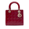 Dior Medium Patent Cannage Lady Dior Secondhand
