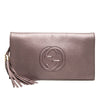 Gucci Metallic Calfskin Soho Disco Clutch Secondhand