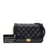 Chanel Quilted Caviar Boy Wallet on Chain Secondhand