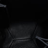 Saint Laurent Mini Leather Monogram Embellished Bourse Bucket Bag Secondhand