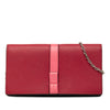 LOEWE Bicolor Grained Calfskin Anagram Wallet on Chain Secondhand