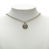 Gucci Sterling Silver Interlocking G Pendant Necklace Secondhand