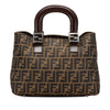 Fendi Small Zucca Canvas Twins Tote Secondhand