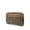 Saint Laurent Coated Canvas Giraffe Print Clutch Secondhand