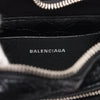 Balenciaga Mini Lambskin Motocross Le Cagole Heart Chain Bag Secondhand