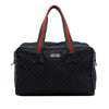 Secondhand Gucci GG Canvas Web Travel Bag
