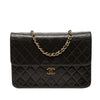 Chanel Medium CC Quilted Lambskin Single Flap Secondhand