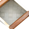 Bottega Veneta Lambskin Maxi Intrecciato The Snap Clutch Secondhand