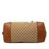 Gucci GG Canvas Web Travel Bag Secondhand