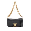 Balenciaga Small Leather BB Soft Flap Satchel Secondhand