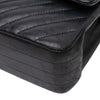 Secondhand Chanel Medium Classic Chevron Lambskin So Black Double Flap