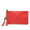 Gucci Calfskin Bamboo Clutch Secondhand