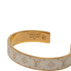 Louis Vuitton Gold Tone Monogram Jonc Cuff Bracelet Secondhand