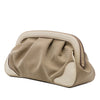 Prada Canvas Canapa Logo Frame Clutch Secondhand