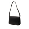 Secondhand Ferragamo Leather Wooden Gancini Shoulder Bag