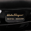 Secondhand Ferragamo Leather Wooden Gancini Shoulder Bag
