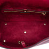 Valentino Leather Rockstud Demilune Satchel Secondhand