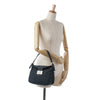 Fendi Canvas FF Marble Double Flap Shoulder Bag Secondhand