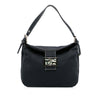 Fendi Canvas FF Marble Double Flap Shoulder Bag Secondhand