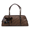 Dior Diorissimo Trotter Coated Canvas Romantique Floral Bow Handbag Secondhand