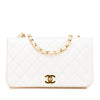 Chanel Small CC Quilted Lambskin Full Single Flap Secondhand