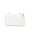 Chanel Small CC Quilted Lambskin Full Single Flap Secondhand
