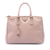Prada Large Saffiano Lux Galleria Double Zip Satchel Secondhand