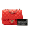 Chanel Mini Square Classic Lambskin Single Flap Secondhand