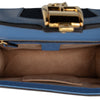 Gucci Small Leather Sylvie Web Satchel Secondhand