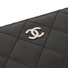 Chanel CC Quilted Lambskin Zip Around Wallet Secondhand