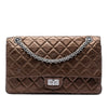 Chanel Quilted Metallic Aged Calfskin Reissue 2.55 Double Flap 226 Secondhand