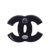 Chanel CC Resin and Strass Bullet Backs Earrings Secondhand