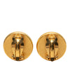Secondhand Chanel Gold Plated Faux Pearl Round Clip On Earrings