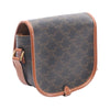 Celine Medium Triomphe Coated Canvas Folco Crossbody Secondhand