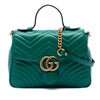 Gucci Small GG Marmont Matelasse Calfskin Top Handle Bag Secondhand
