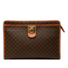 Celine Macadam Coated Canvas Clutch Secondhand