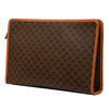 Celine Macadam Coated Canvas Clutch Secondhand
