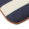 Miu Miu Striped Canvas Logo Drawstring Handbag Secondhand