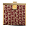 Dior Diorissimo Trotter Canvas Kiss Lock Coin Pouch Secondhand