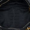 Prada Soft Calf Trimmed Tessuto Satchel Secondhand
