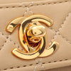 Chanel Lambskin Trapezoid Chain Flap Secondhand