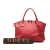 Gucci Large Dollar Calfskin GG Charm Dome Satchel Secondhand